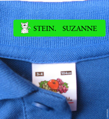Iron On Name Patches