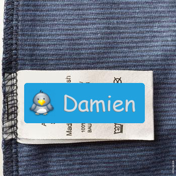 48 Super sticky Clothing Labels | Stick On Clothing Labels